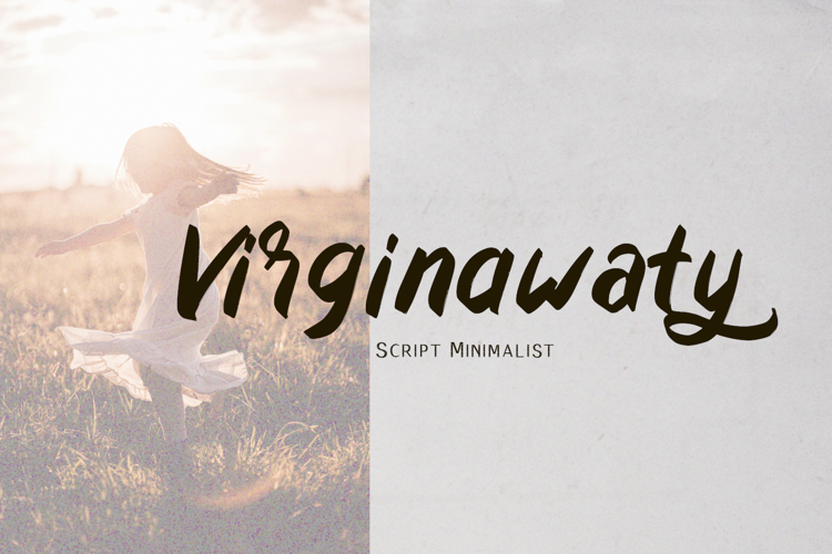 Virginawaty _freebie Font