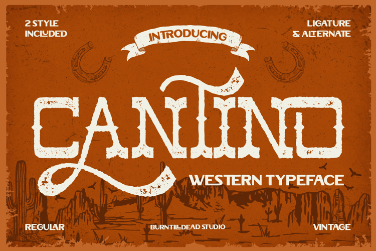 Preview of Cantino Font