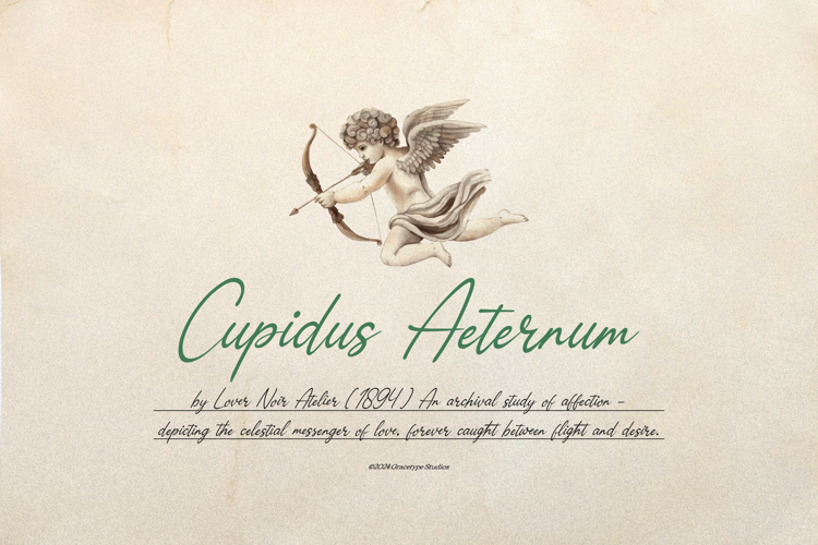 Preview of Temporal Hidden Font