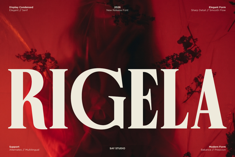 Preview of Rigela Font