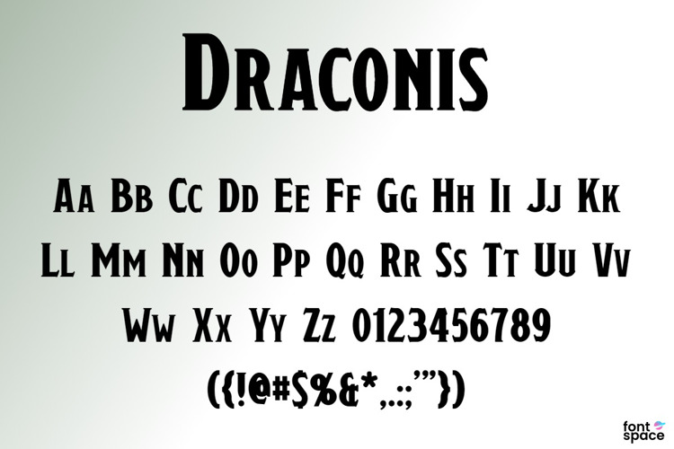 Draconis Font