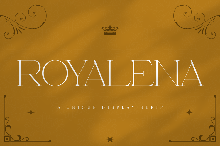 Preview of Royalena Font