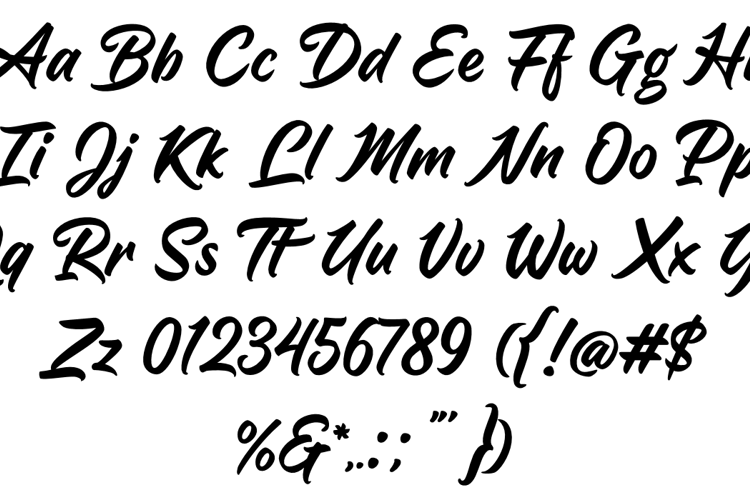 Billgates Script Font