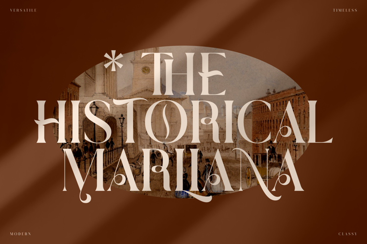 THE HISTORICAL MARLIANA Font
