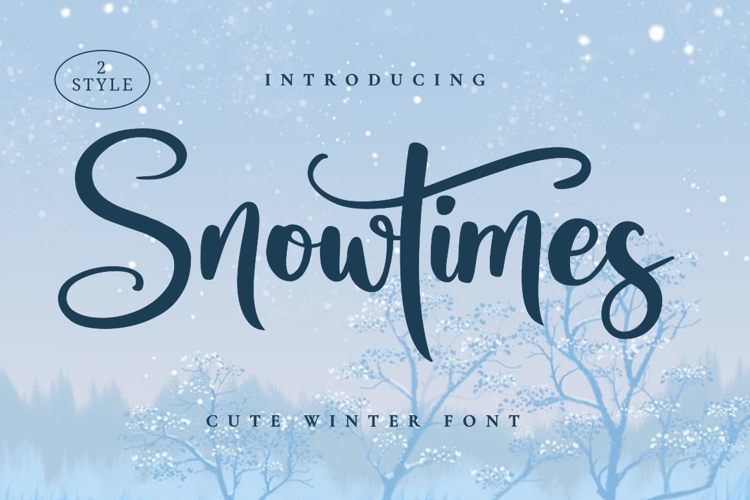Snowtimes Font