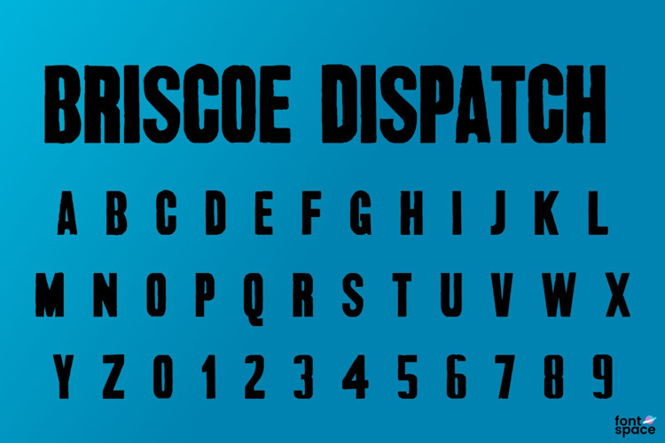 Preview of Briscoe Font
