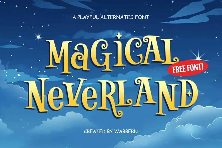 Magical Neverland Font