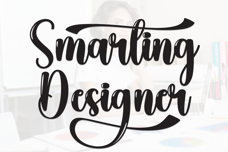 Smarting Designer Font