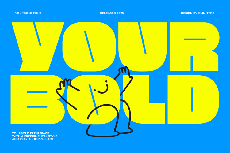 Preview of Yourbold Font