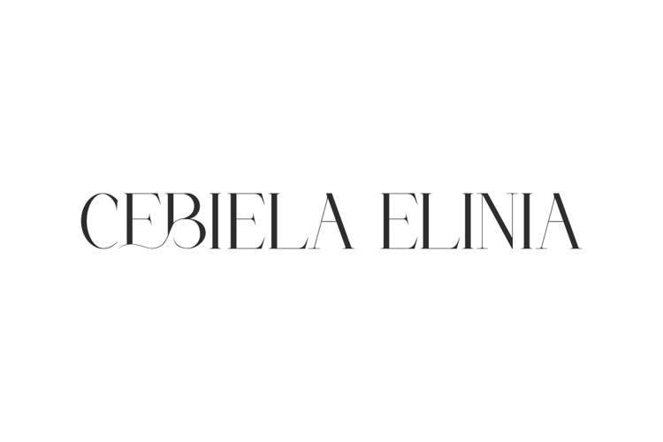 Preview of Cebiela Elinia Font
