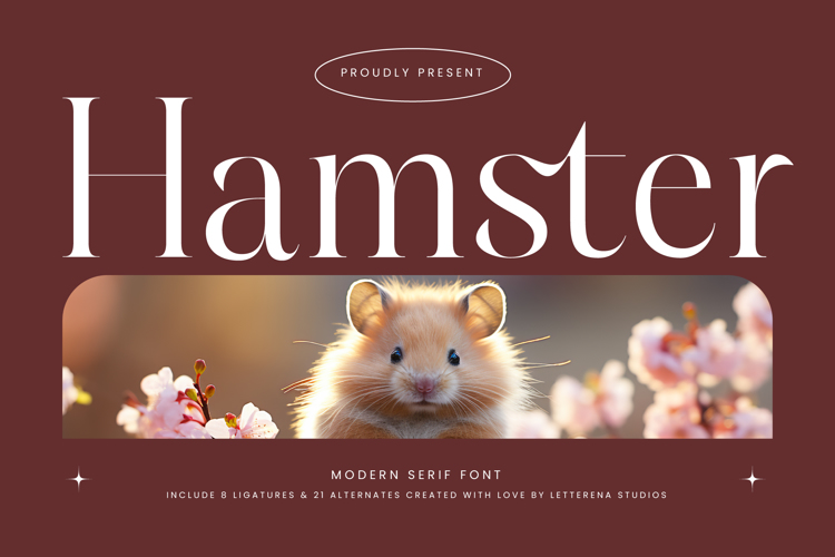 Hamster VERSION Font