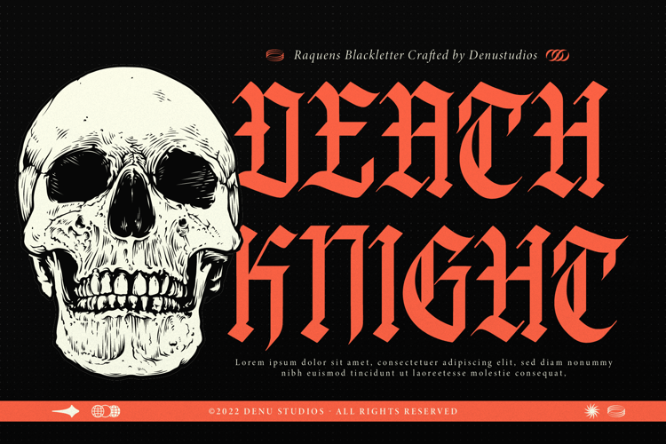 Preview of Raquens Font