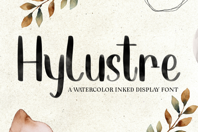Preview of CF Hylustre Font