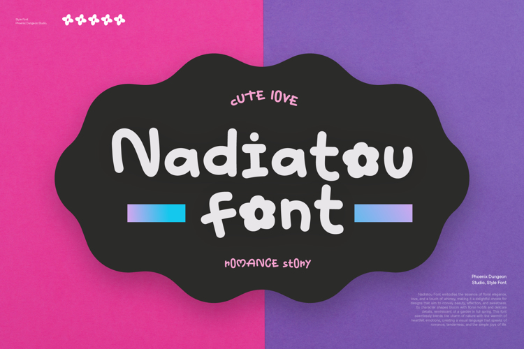 Preview of Nadiatou Font