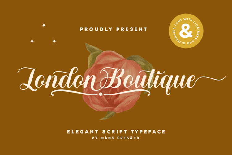 London Boutique Font