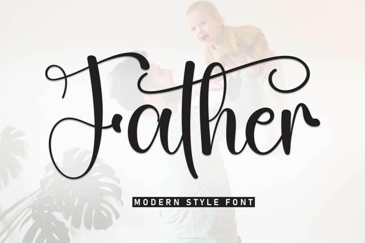 Preview of Father Font