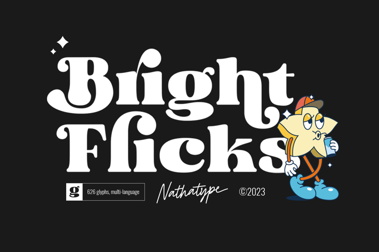 Bright Flicks Font