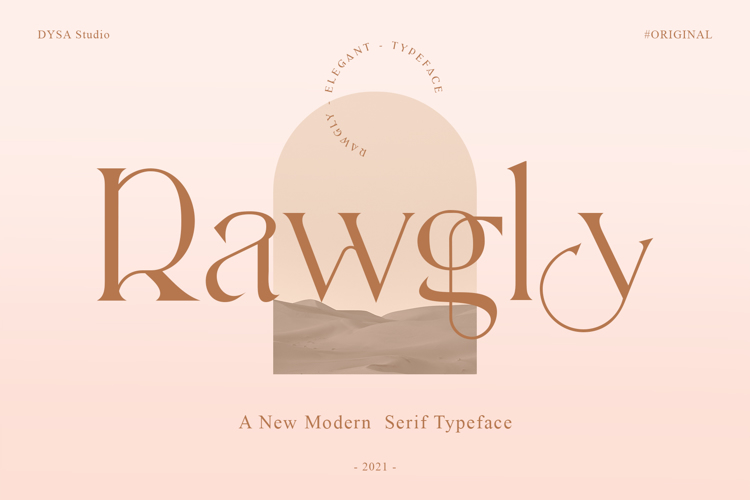 Rawgly Font