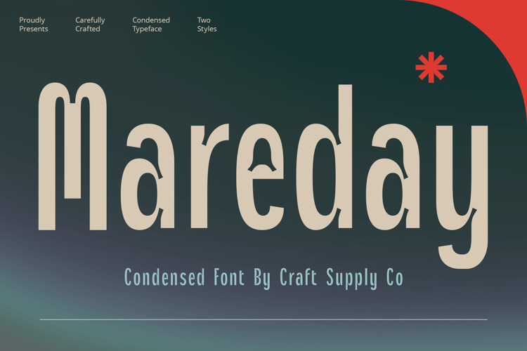 Mareday Font