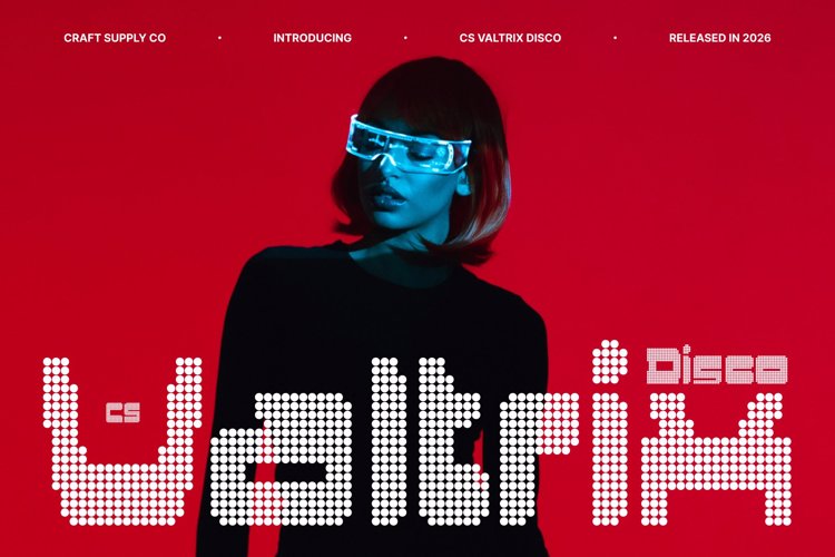 Preview of CS Valtrix Disco Font