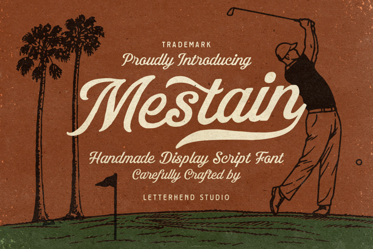 Preview of Mestain Font
