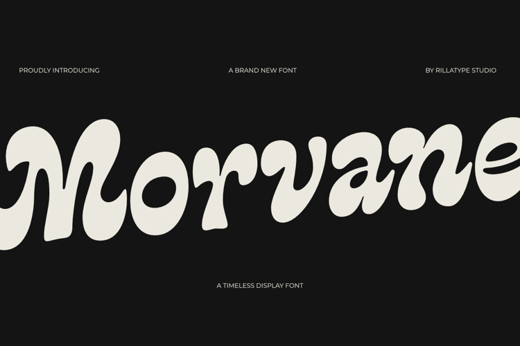 Preview of Morvane Font