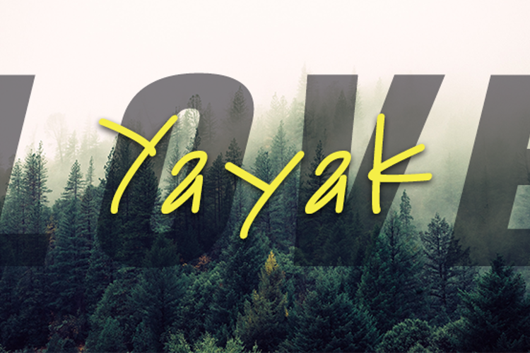 Yayak Font