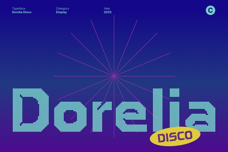 Preview of Dorelia Disco Font