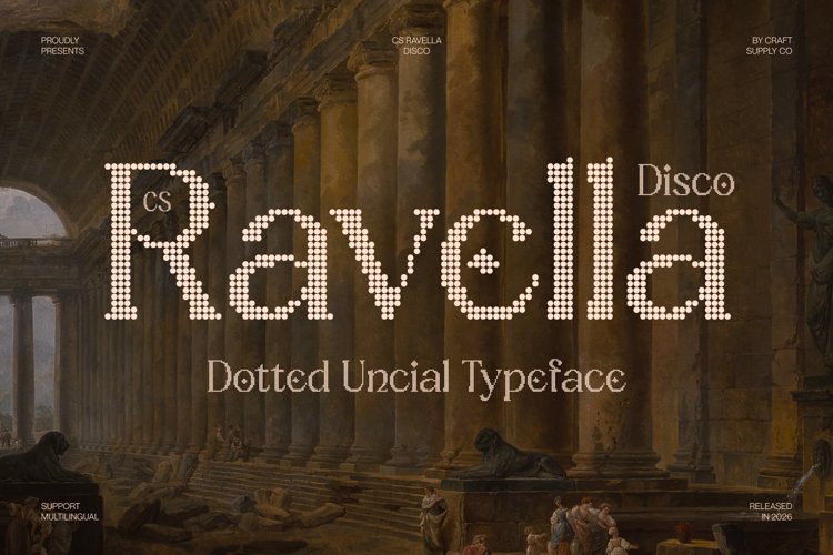 Preview of CS Ravella Disco Font