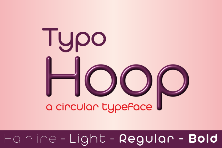Typo Hoop Font