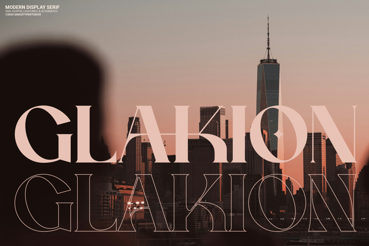 Glakion Font