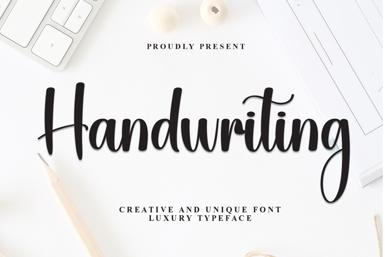 Preview of Handwriting Font