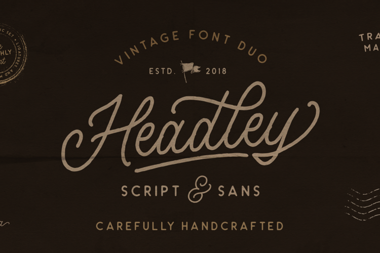 Headley Script Font