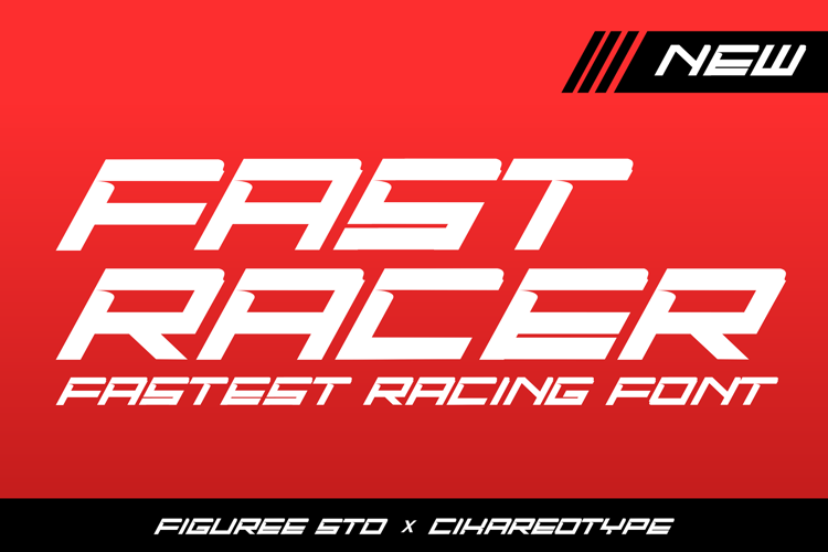 Preview of FAST RACER Font