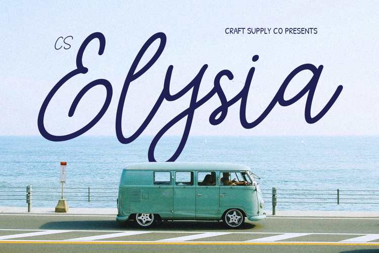 Preview of CS Elysia Font
