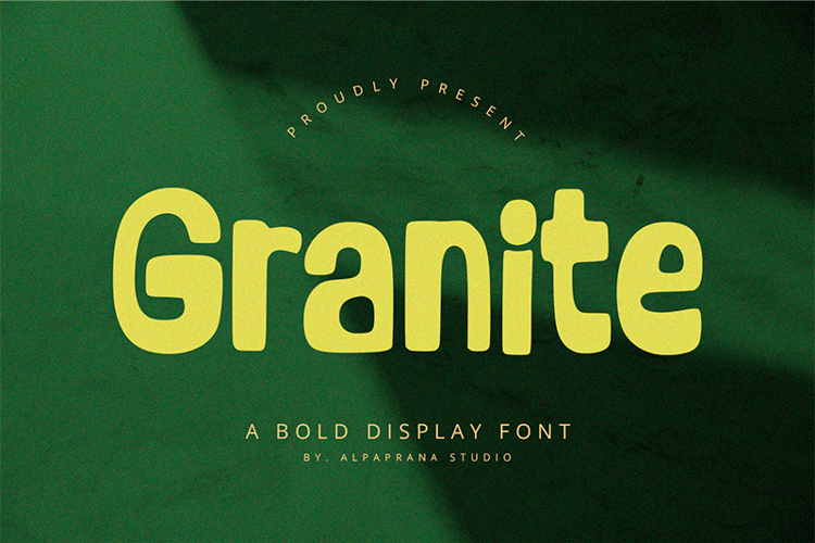 Preview of Granite Font