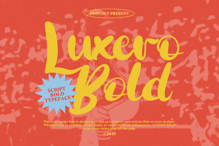 Preview of CF Luxero Bold Font