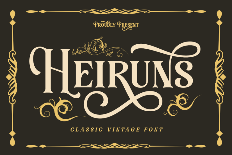 Preview of Heiruns DEMO Font