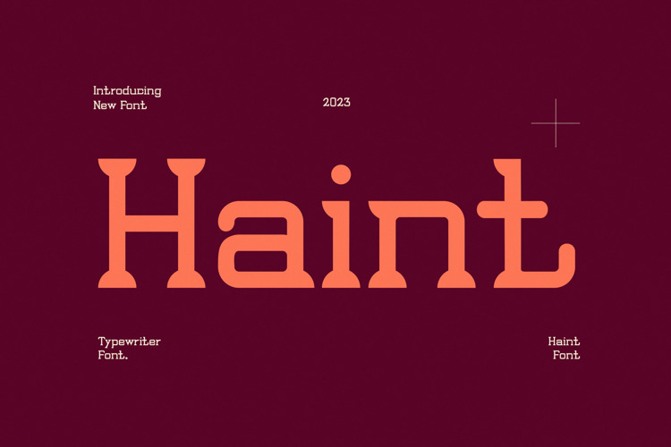 Preview of Haint Font