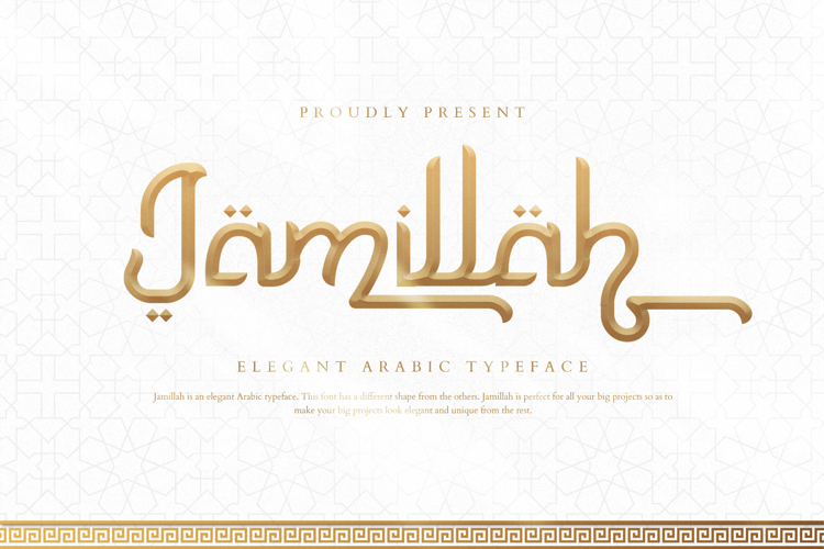 Jamillah Regular Font