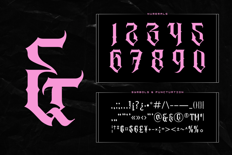Preview of Renvor - Version Font