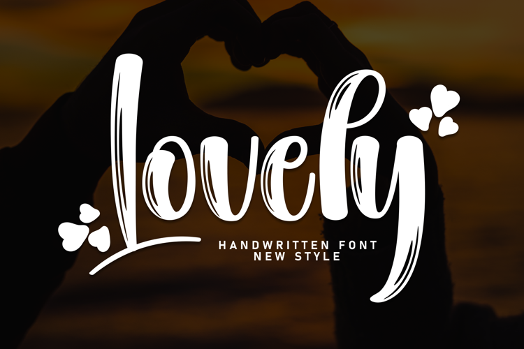 Preview of Lovely Font