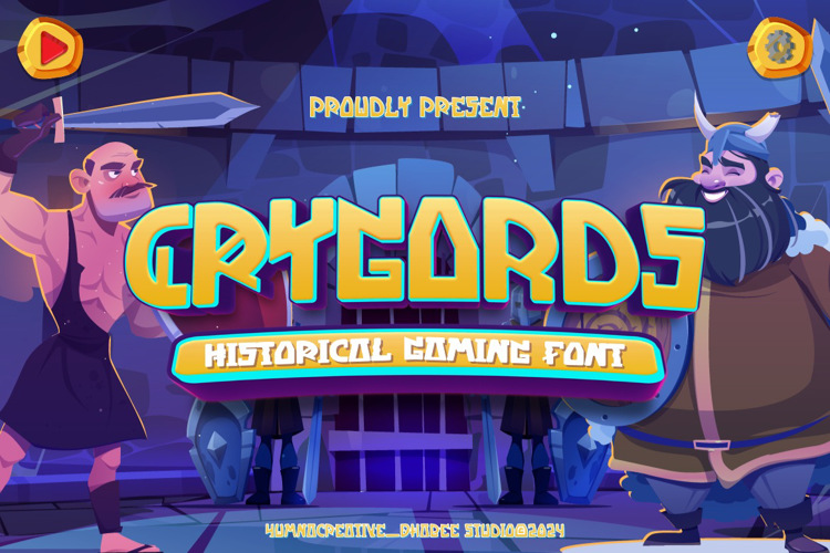 Crygords Font