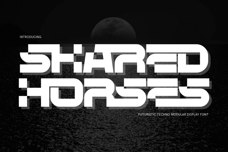 Preview of Shared Horses Font