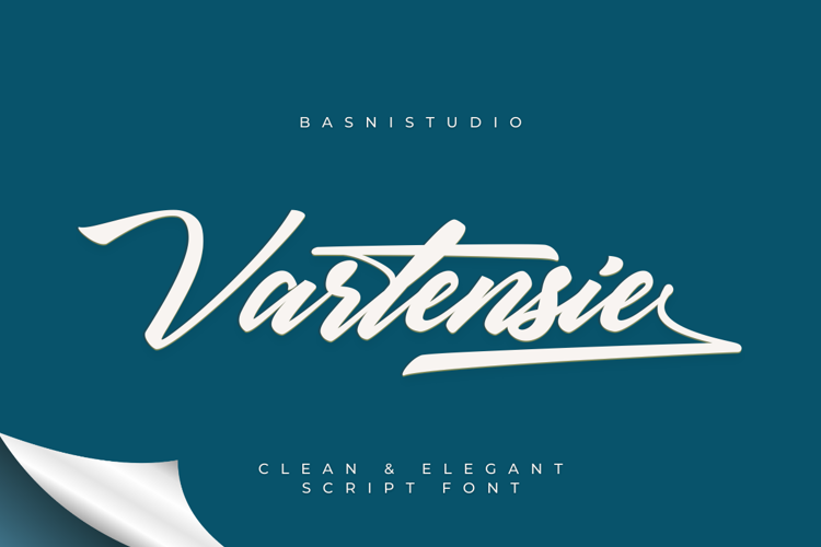 Preview of Vartensie Font