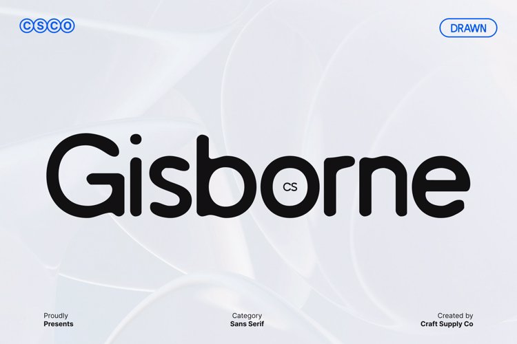 Preview of CS Gisborne Drawn Font