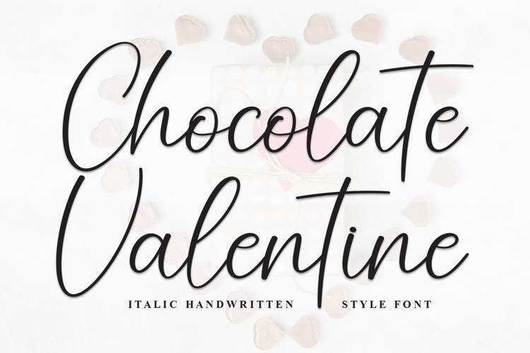 Preview of Chocolate Valentine Font