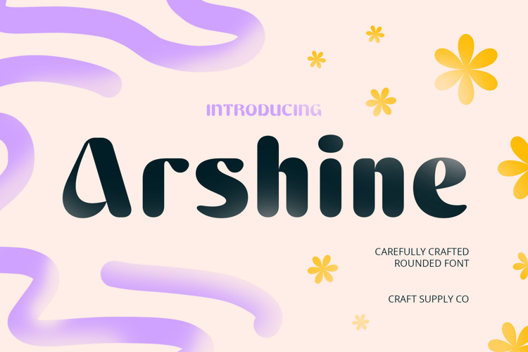 Arshine Rounded Font