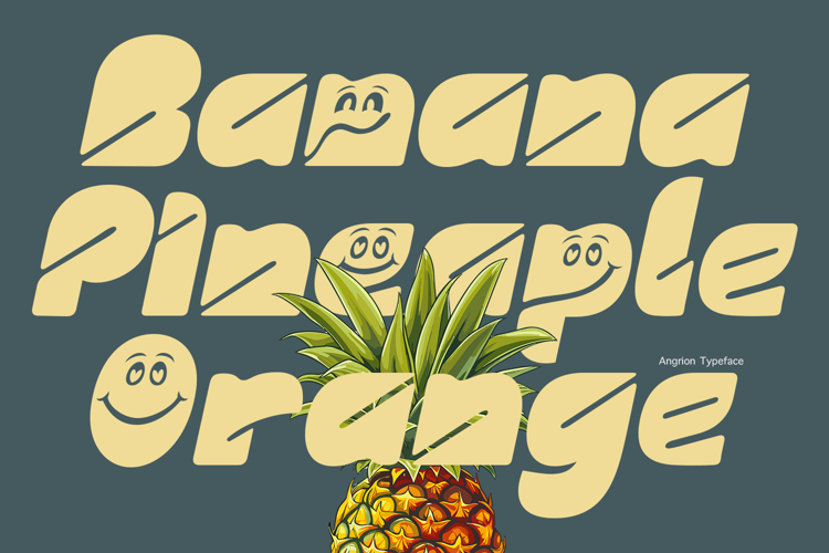 Preview of Angrion Font