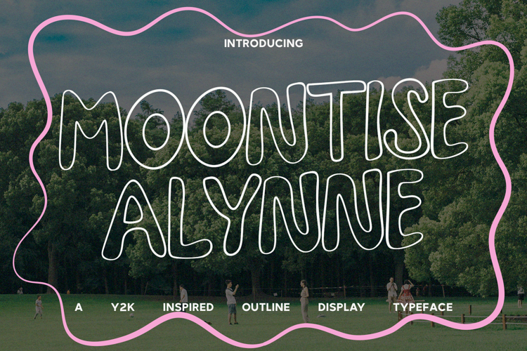 Preview of CF Moontise Alynne Font